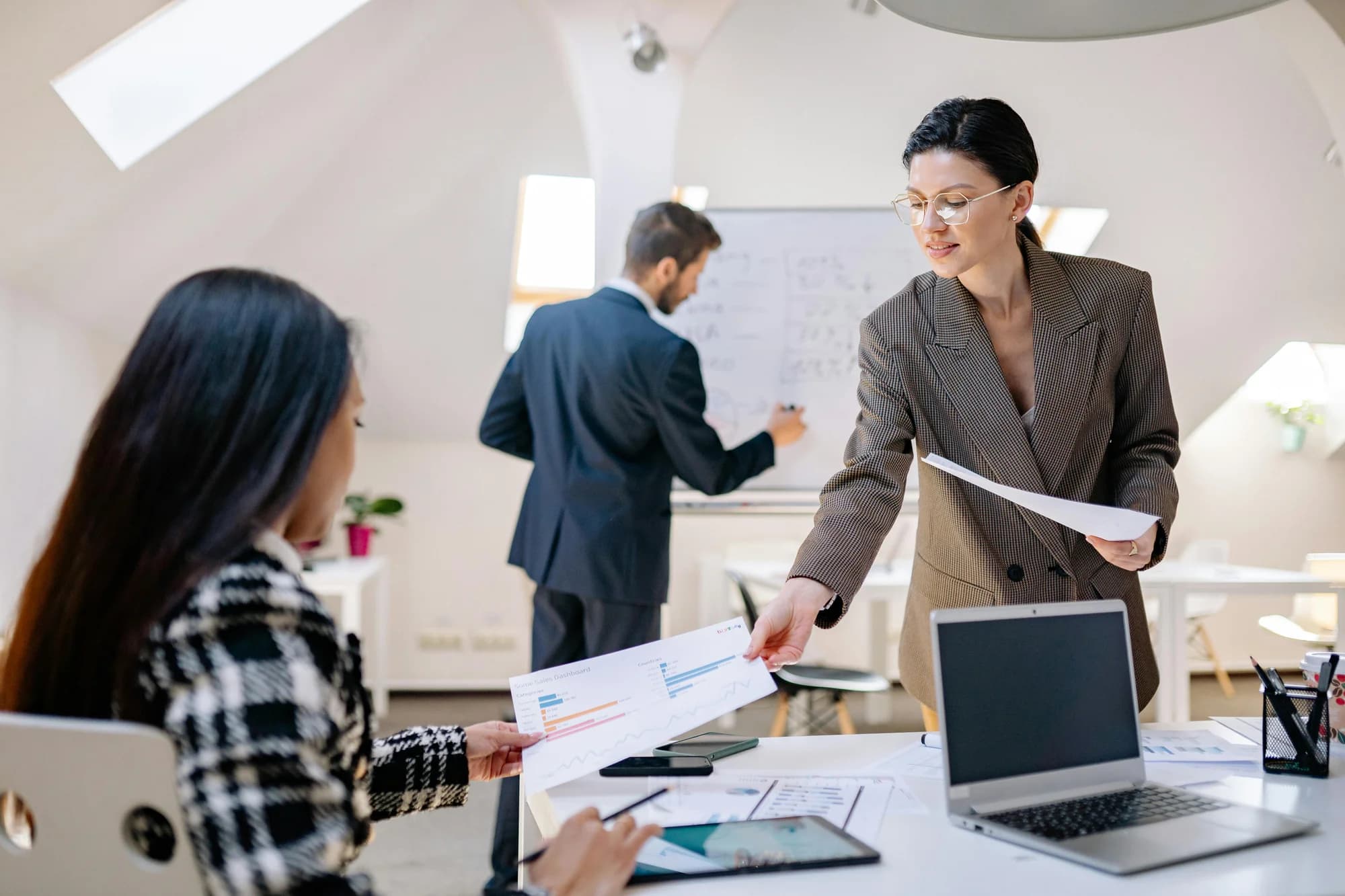 HOA management professionals at work